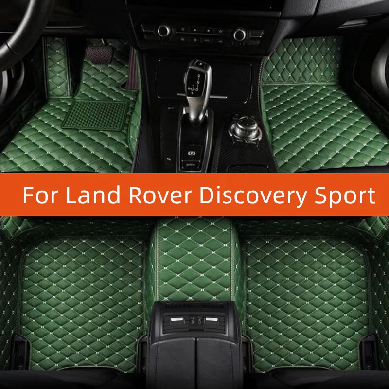 

Custom Leather Car Floor Mat For Land Rover Discovery Sport 2015 2016 2017 2018 2019 Car Mat Interior Accessories