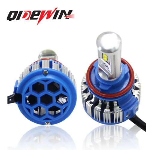 Imagen 2 del producto Faro Led T1 70W H4 H1 H3 H7 H11 9004 9005 9006 9007 881 6000K 7000LM luz antiniebla para coche H13 Canbus Turbo bombilla Led blanca