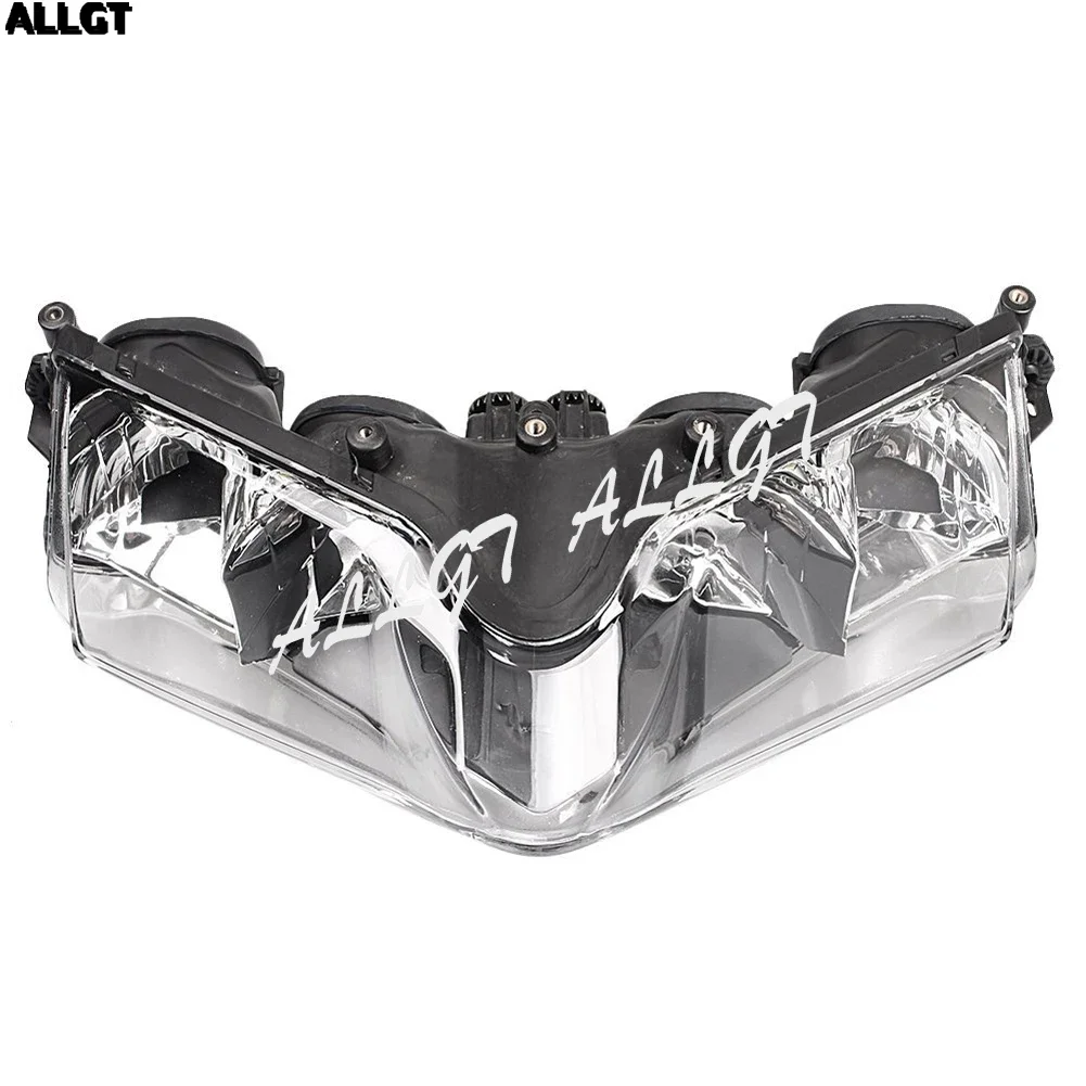 ALLGT Motorcycle Front Headlight Head Lamp Assembly for DUCATI 1199 2012 12 Clear