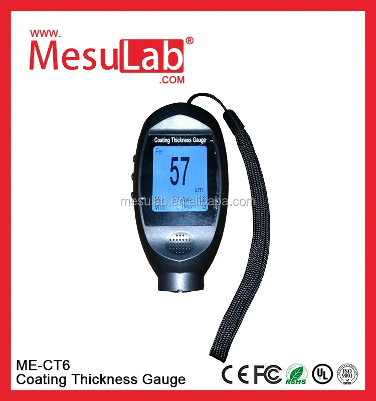 MesuLab Digital portable paint film coating thickness gauge