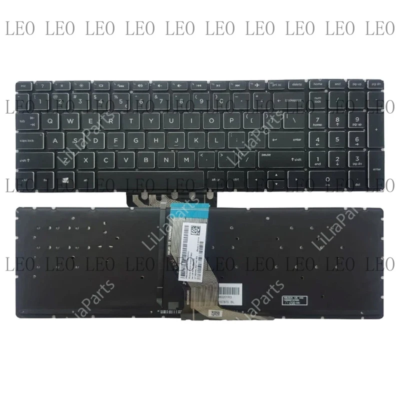 

JJ for HP Pavilion Power 15-CB 15-bq 15-bq100 Laptop Keyboard US Layout Backlit
