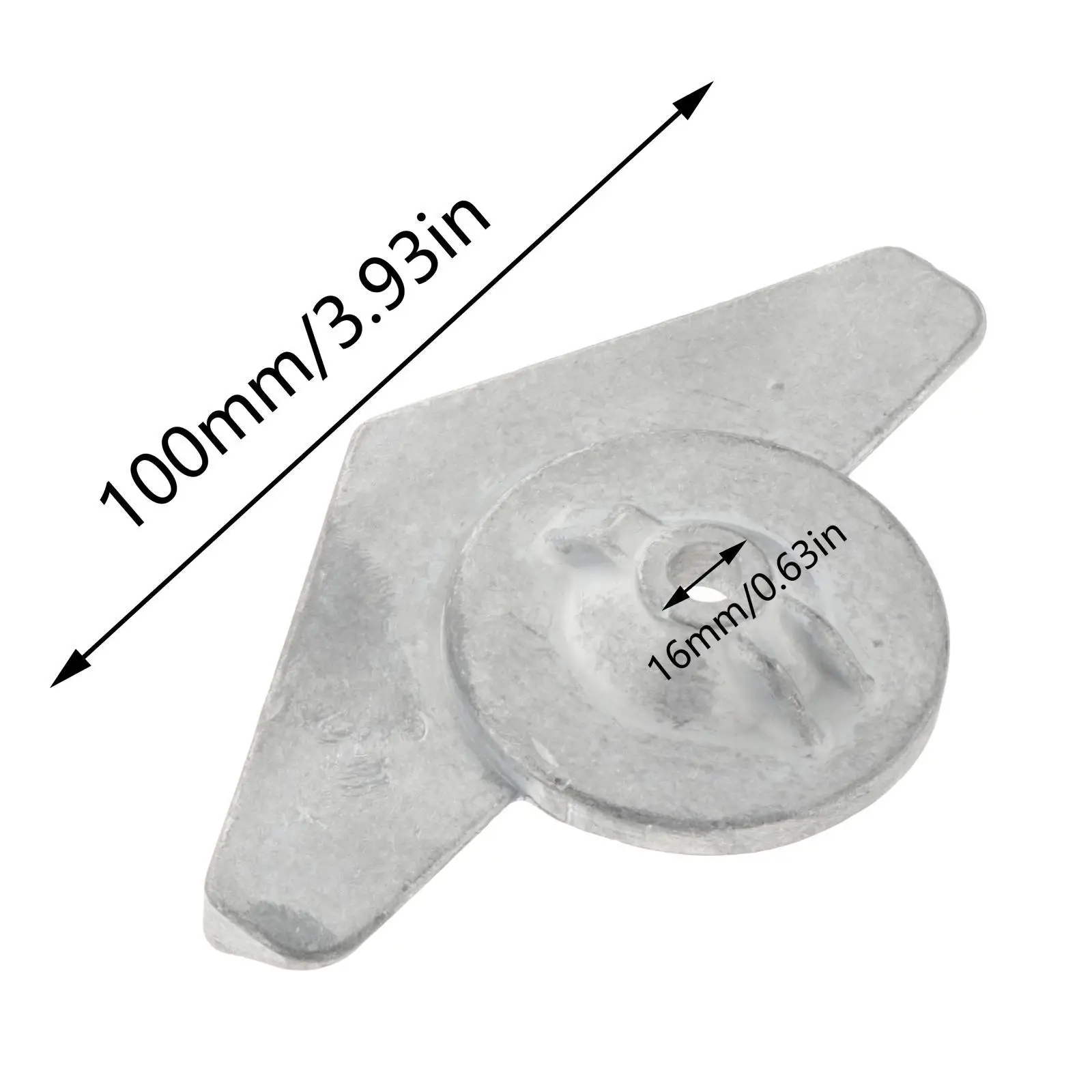 Universal Alloy Outboard Anode Parts for 2 Stroke 4 Stroke Motor F9.9 F15 15HP Modification Kit