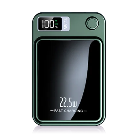 10000mAh Magnetic Charger Power Bank Wireless 22.5W USB-C Foldable Stand LED Display For IPhone 16/15/14/13/12 All Series