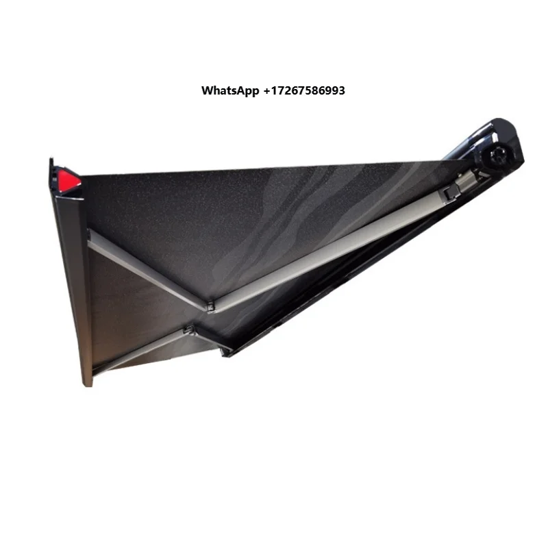 

Factory Price Waterproof PVC Fabric Retractable Side Mounted Manual Sunshade Awnings for Motorhome Camper Vans