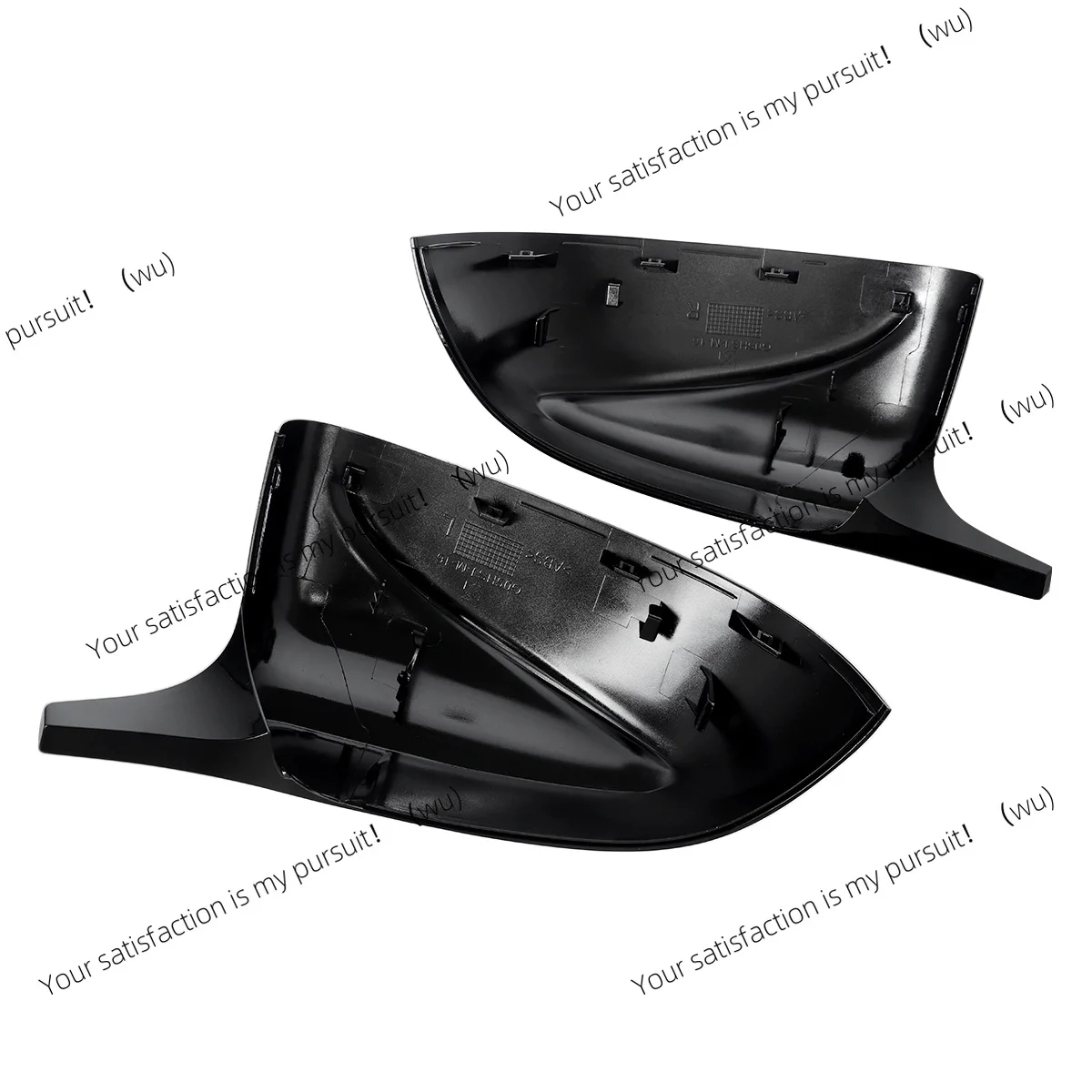 Magickit for BMW X3 G01 X4 G02 X5 G05 X6 G06 X7 G07 Mirror Cover Caps M Style Gloss Black Car Rear View Side Mirror Cover Trim view 6