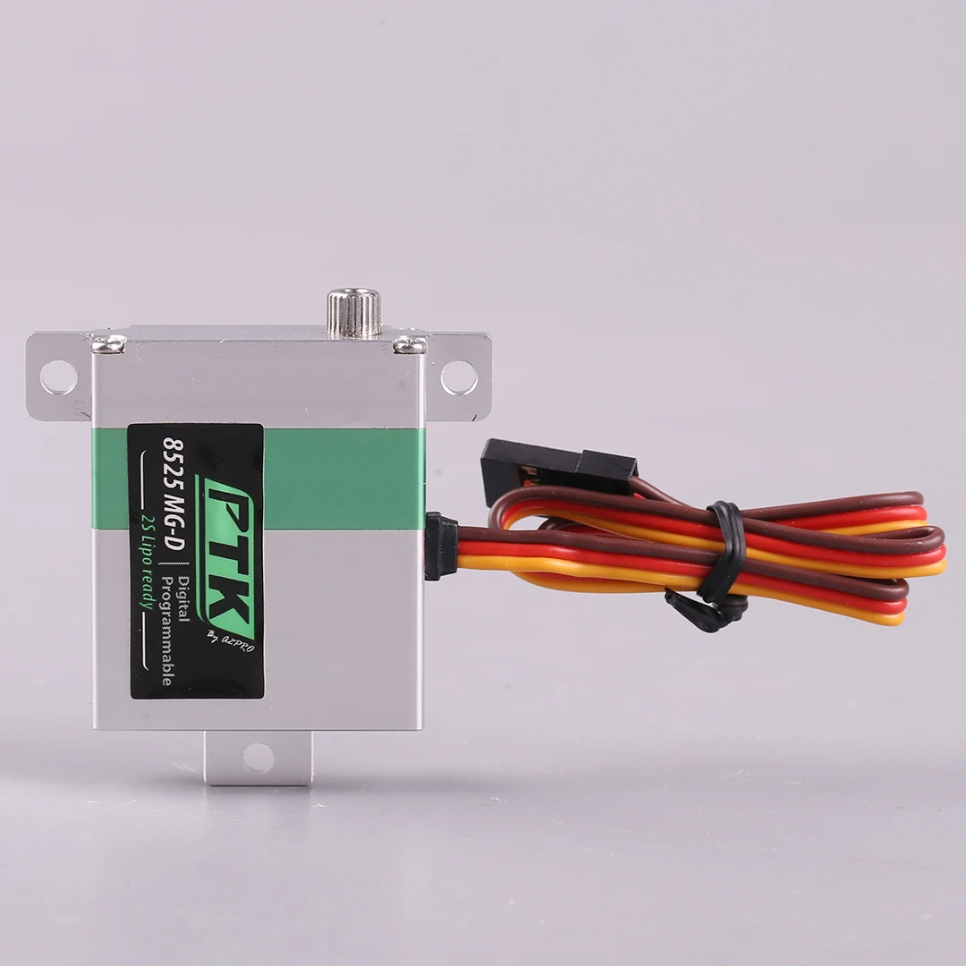 PTK 8525 MG-D all metal digital servo programmable steering gear glider KST DS125/135MG same level