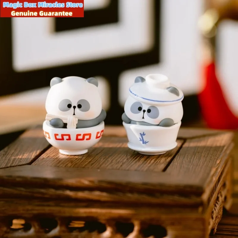 

Оригинальная коллекционная фигурка Mr.Pa China World Hotel Panda Series (слепая коробка), наклейка на холодильник, игрушка-сюрприз, кукла, аниме-фигурка, милый сувенир, подарок