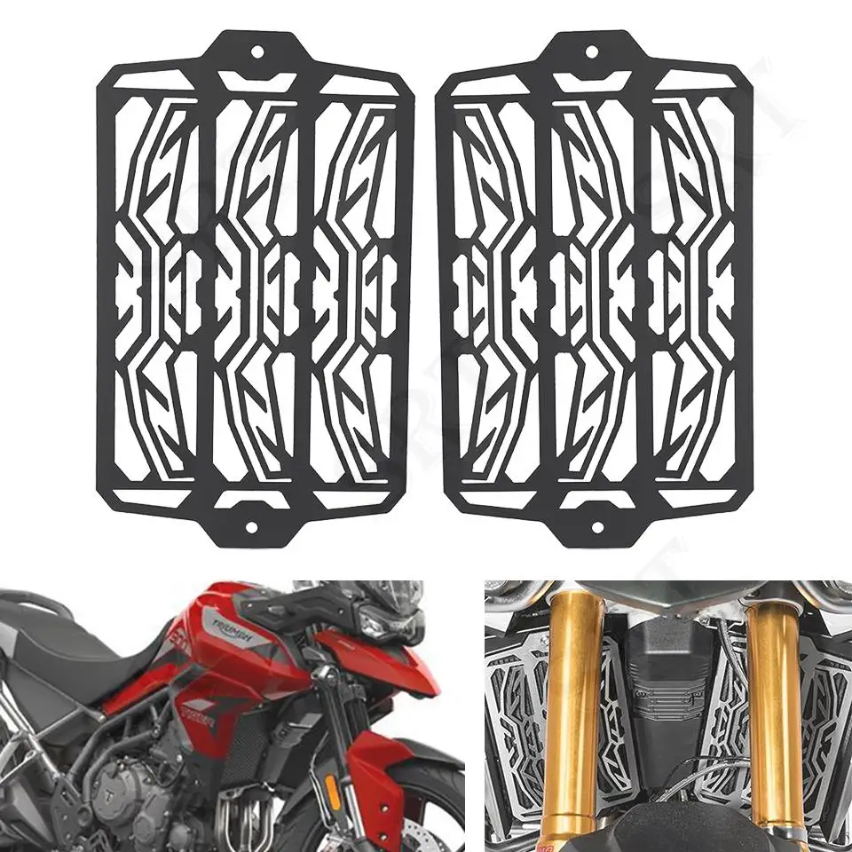 

Аксессуары для мотоциклов Tiger900 Rally Pro, протектор радиатора, Защитная крышка для гриля с охлаждением Tiger 900GT PRO 2020 2021