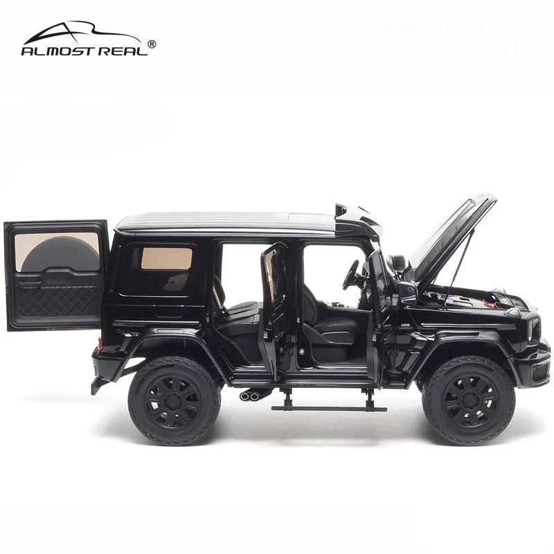 Neuer Bestand fast echt 1:18 Bosu 800 G-Klasse G63 4x42 2023 Simulation vollständig geöffnetes Mikro-Druckguss-Automodell aus Legierung, individuelles Spielzeug-Geschenk