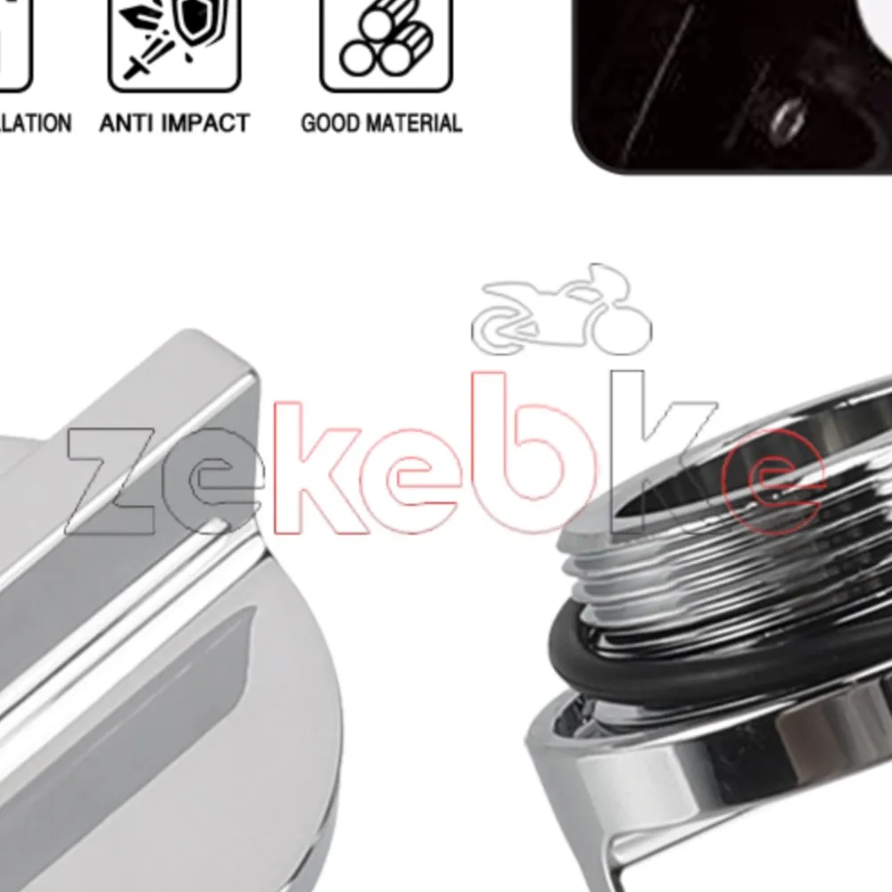 

For Kawasaki Vulcan 1500 Classic FI/Drifter/Mean Streak/Nomad FI 1996-2008 Motorcycles CNC Chrome Billet Oil Filler Cap Cover
