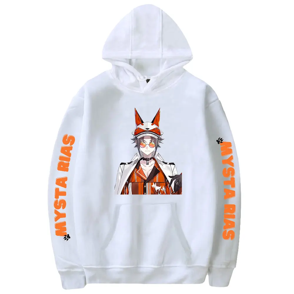 

Mysta Rias Hoodie Streetwear Casual Anime Printed Casual Sweatshirt Daily Harajuku Man/Woman Long-Sleeved Clothes