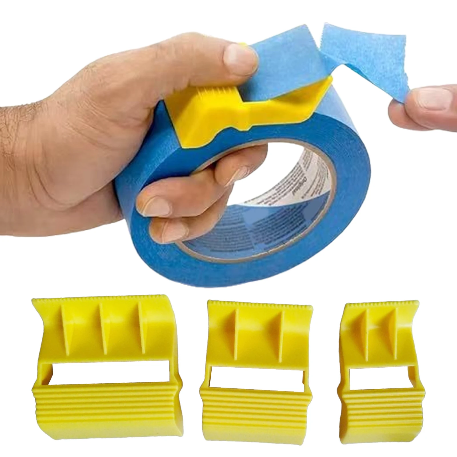 

3 шт. удобный резак для ленты, многоцелевой разделитель ленты для рисования, милый инструмент для резки ленты для домашней студии, использования на открытом воздухе