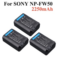 FOR SONY np-fw50 NP FW50 Camera Battery For Sony Alpha a6500 a6300 a6000 a5000 a3000 NEX-3 a7R a7S NEX-7 NEX-3D NEX-3K NEX-5R