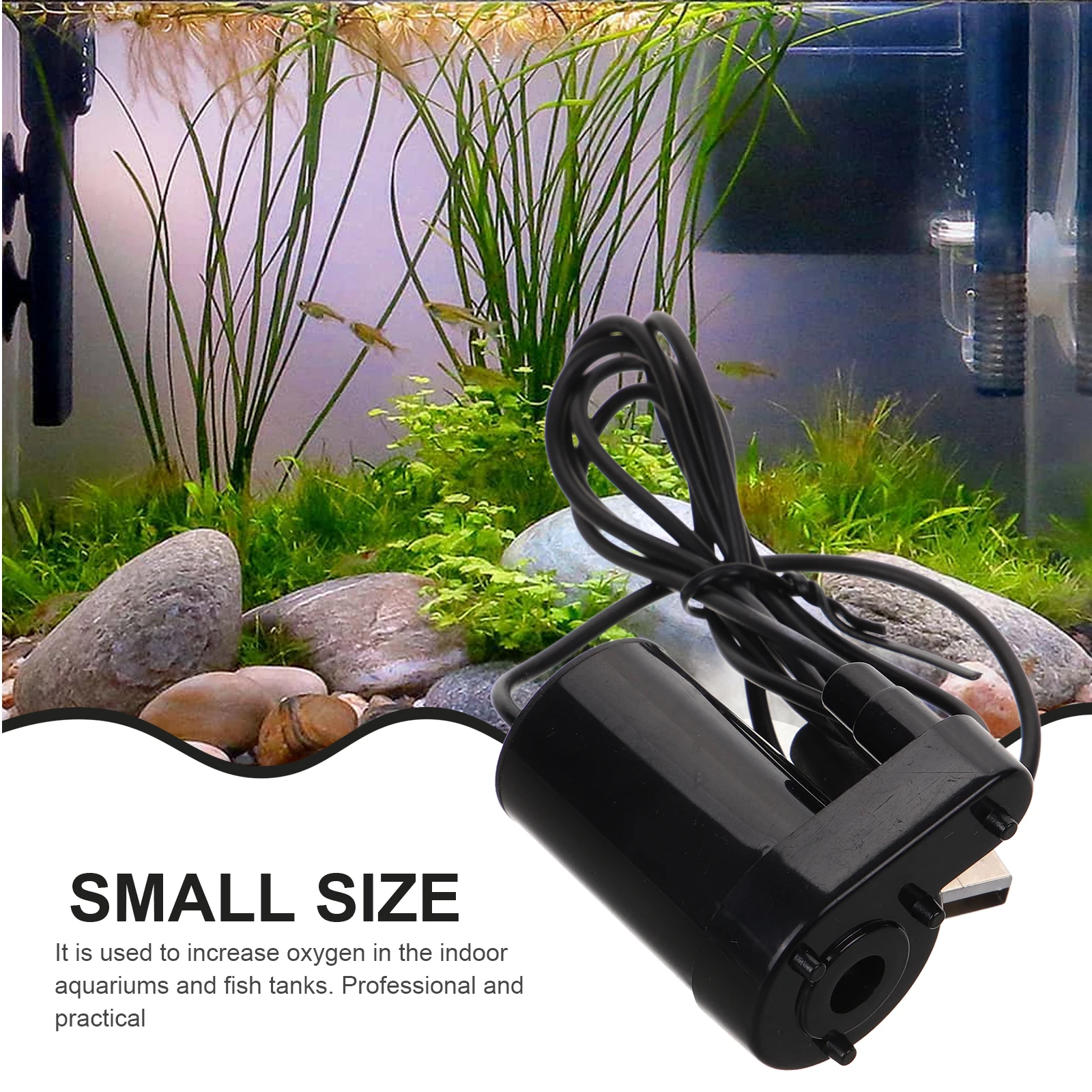 

USB Mini Water Pump 1M DC 3V5V Low Voltage Submersible Pump for Fish Tank Pond Fountain Pools Small Pumps Gardening Supplies