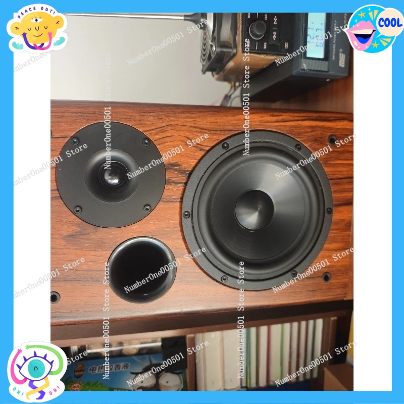 

6,5-дюймовый пустой корпус для акустической системы премиум-класса, профессиональный полочный корпус для самостоятельной сборки пассивных колонок, конструкция из массива дерева