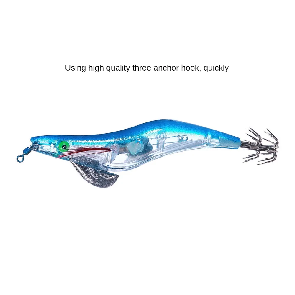 Soft Bait Sharp Hook Strong Penetration Material Plastic Multiple Colors Fishing Accessories Simulated Fish Eyes Double Hook