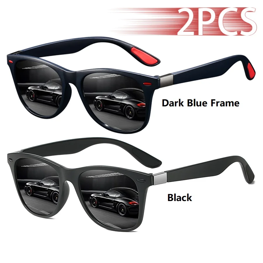 Modische Vintage-Brillen mit Nieten-Dekoration, Quadratische Sonnenbrille für Männer und Frauen, Angeln und Autofahren, Luxus-Marken-Designer-Sonnenbrillen – Detail 10