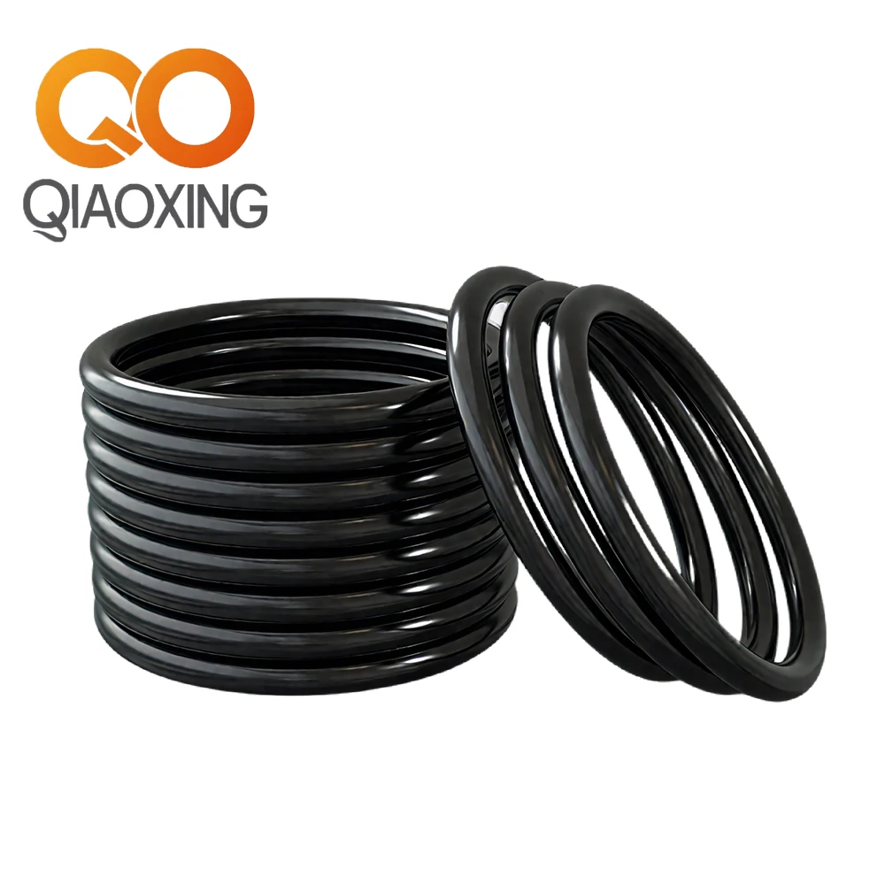 1PCS/2PCS High Quality NBR O-Ring Seals | OD 120~300mm CS 8mm | Oil Resistant, -40~120°C | Hydraulic/Auto/Machinery