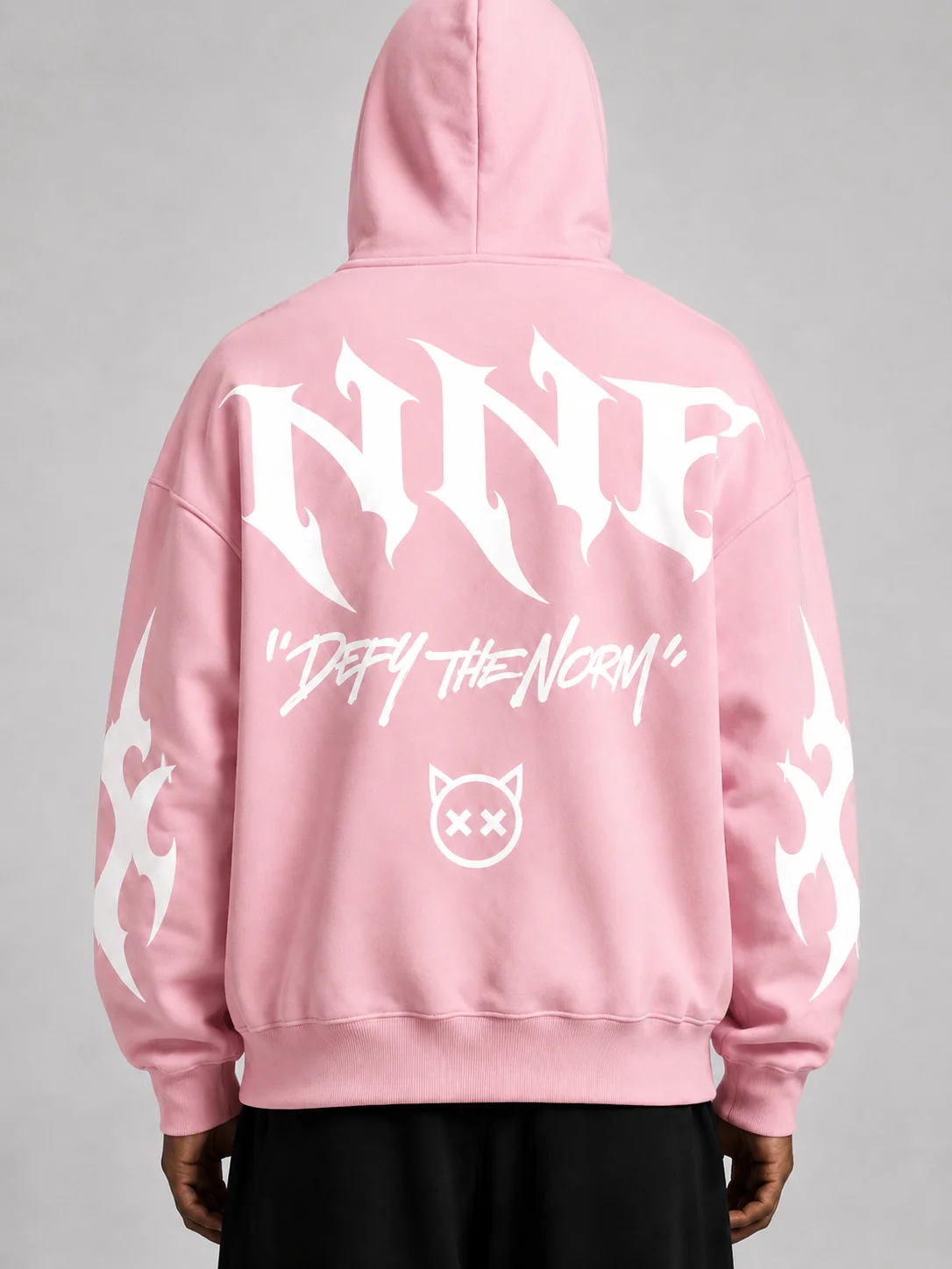 Y2K Punk Gothic Buchstaben-Print Hoodie für Männer und Frauen, Herbst-Winter Loser Pullover, Hip-Hop Streetwear, Langarm Casual Oberteil – Detail 7