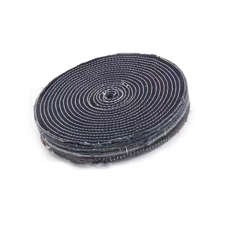 3.15~6 Inch Cowboy Cloth Polishing Wheel Denim Buffing Grinding Dics for Stainless Steel Metal Polishing 1Pc