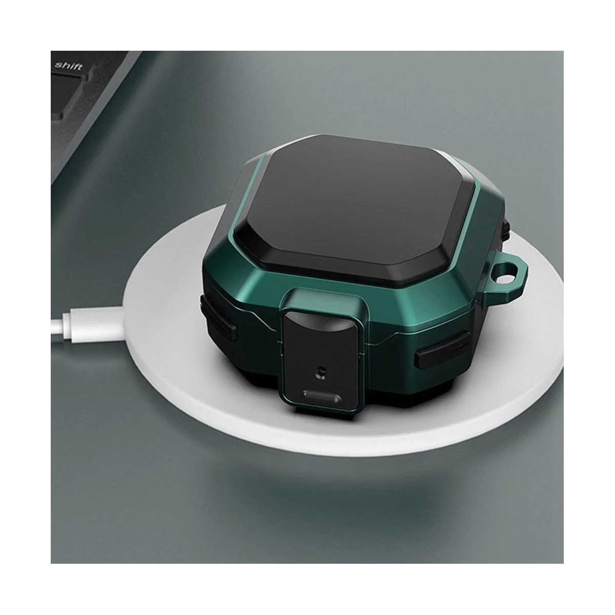 Tpu-Bluetoothヘッドセットケース,実用的な保護ケース,黒と青,ライブプロ2および2pro