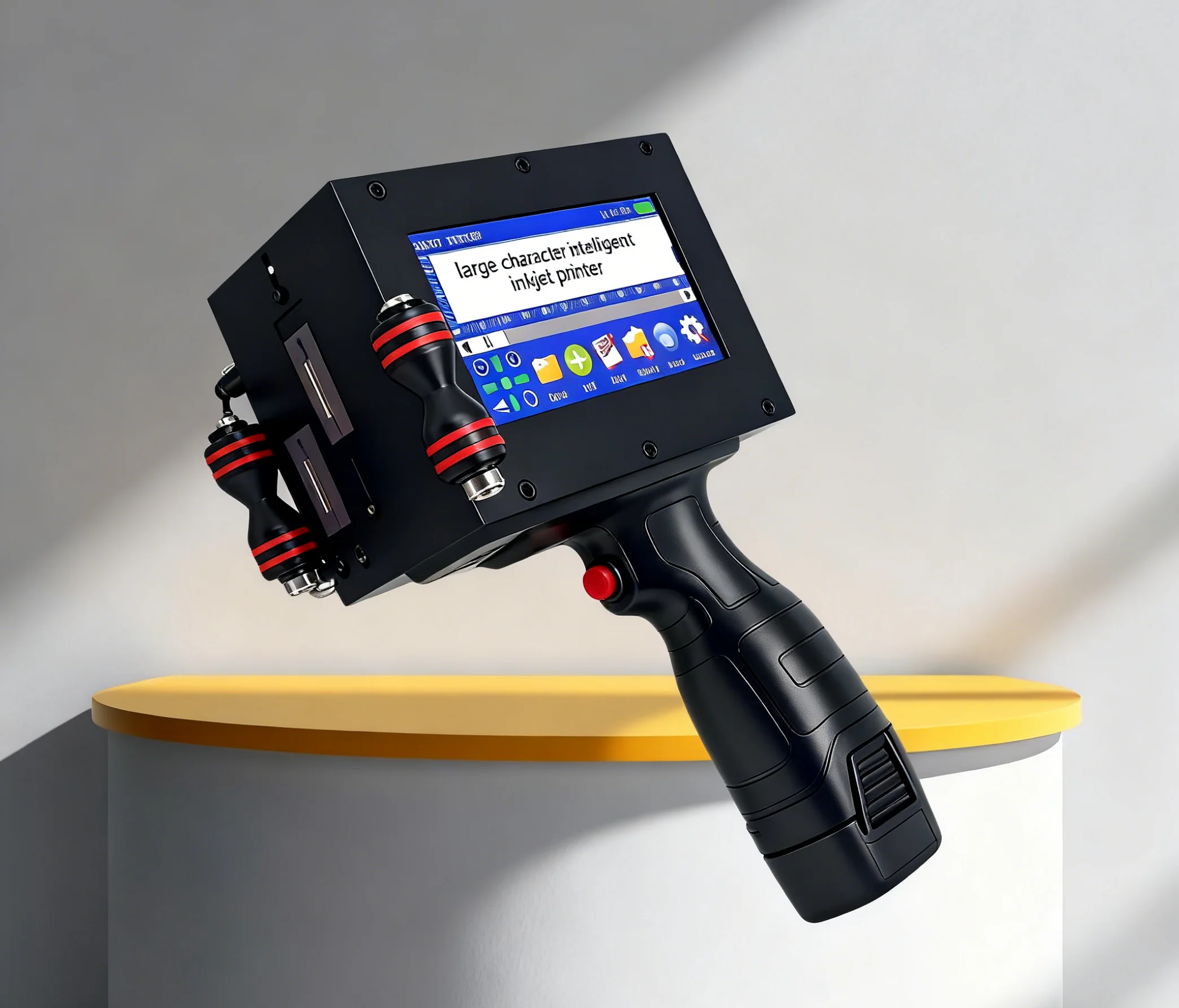 

1-12.7mm Smart Portable Coding Machine Bluetooth+USB, Pharmaceutical Packaging Batch/Expiry Date Printing 1-Year Warranty