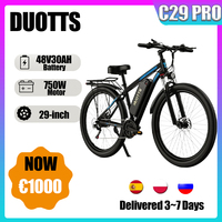 DUOTTS C29 PRO E-bike 750W Powerful Motor 48V30AH Dual Lithium Battery All Terrain Electric Bike 29-inch Tire Electric Bicycle