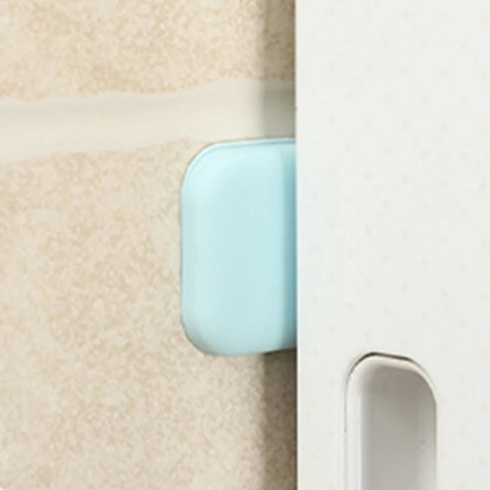 Brand New High Quality Anti-collision Door Handle Bumper Door Handle Guard Bumper Rubber Stop Silicone 4*4cm 4pcs