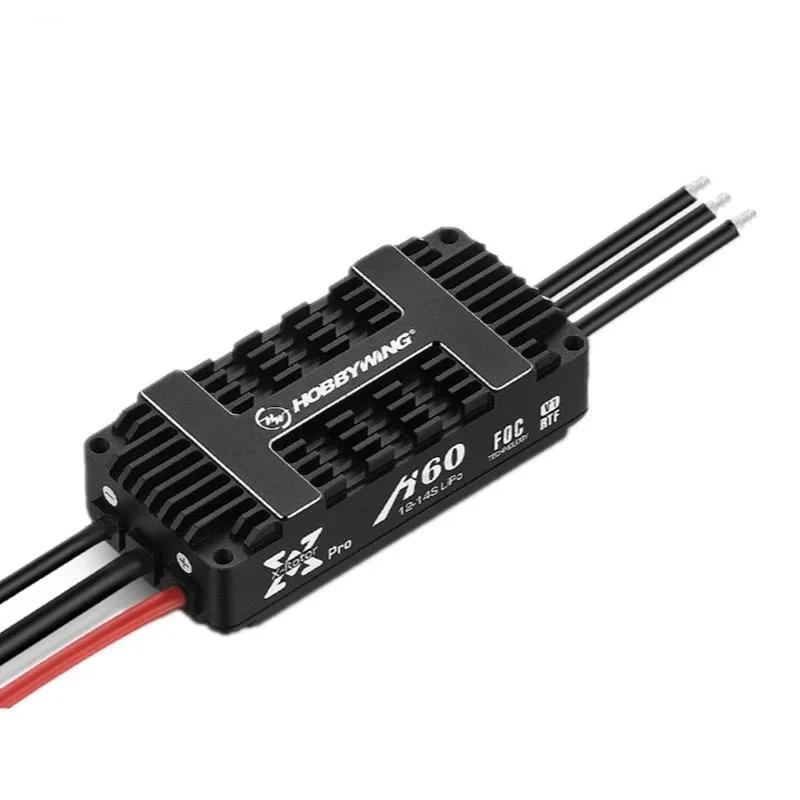 Hobbywing XRotor Pro 60A 14S BLDC/FOC VTOL H60 2in1High voltage ESC  Speed Controller Brushless Agriculture Plant