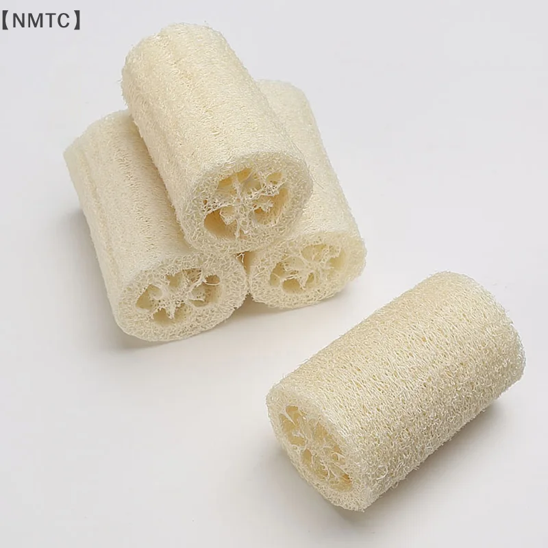 1Pcs Organic Loofahs Loofah Spa Exfoliating Scrubber Natural Luffa Body Wash Sponge Remove Dead Skin Made Soap Tool