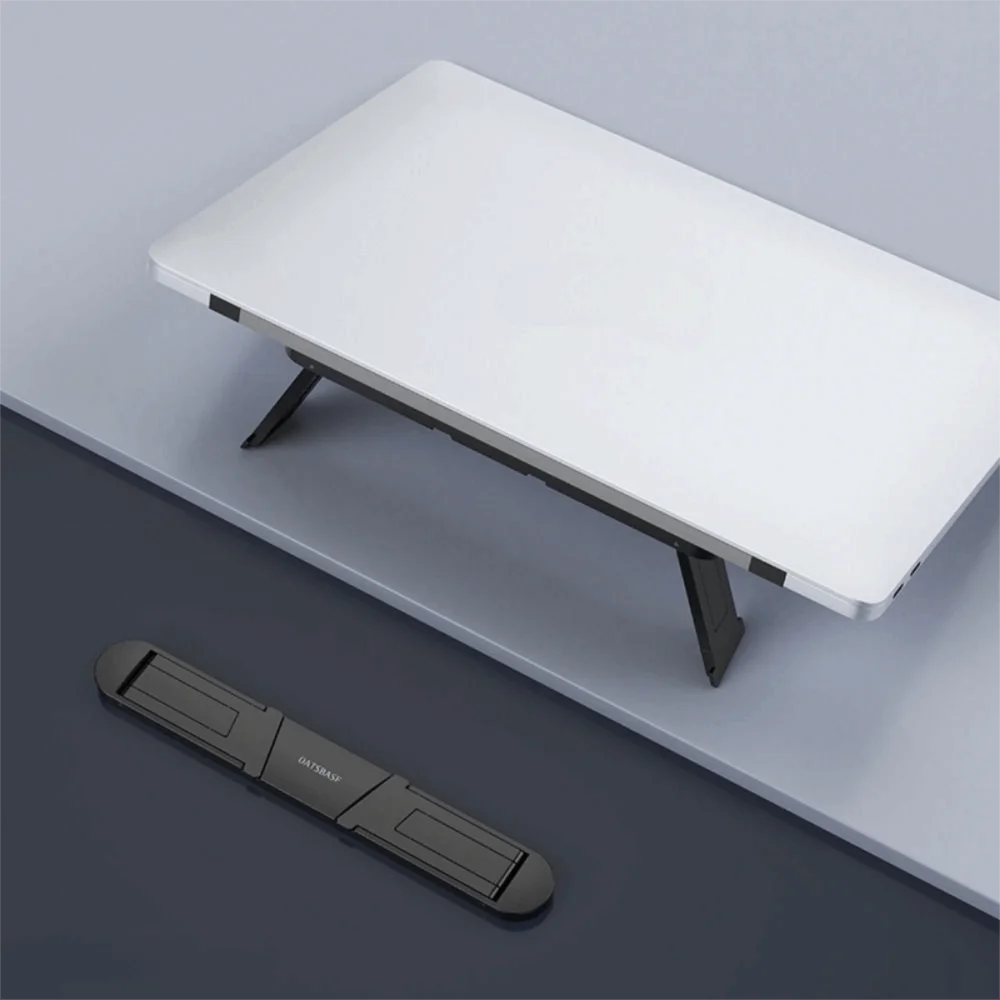 Foldable Design Laptop Stand Height-Adjustable Portable Computer Stand Lightweight Heat Dissipation Notebook Stand Study Use