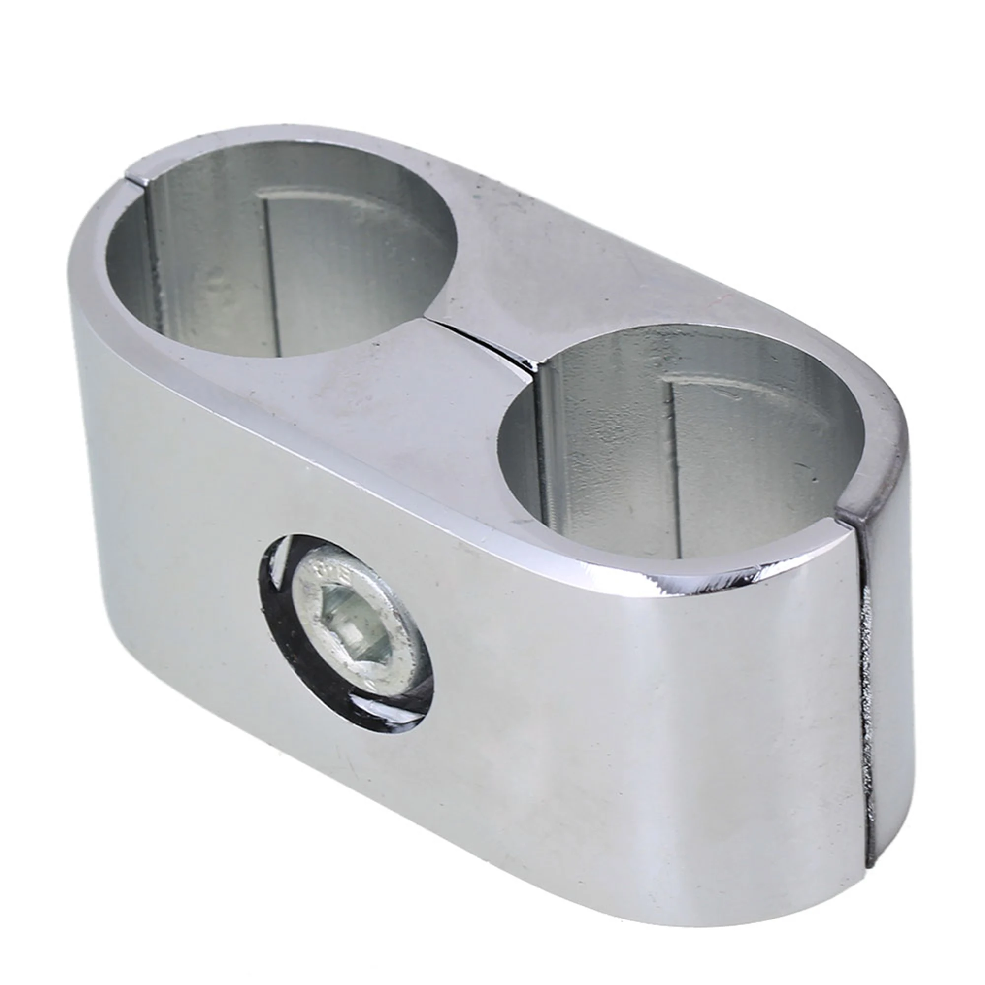 Aluminum Drying Rack Connector Pipe Fittings for 25mm Round Tube Silver Alloy Joint Accessories