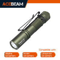 ACEBEAM Pokelit AA 14500 flashlight AA torch 900 lumen outdoor keychain mini flashlight Max 1000 Lumens 280 Meters flashlight