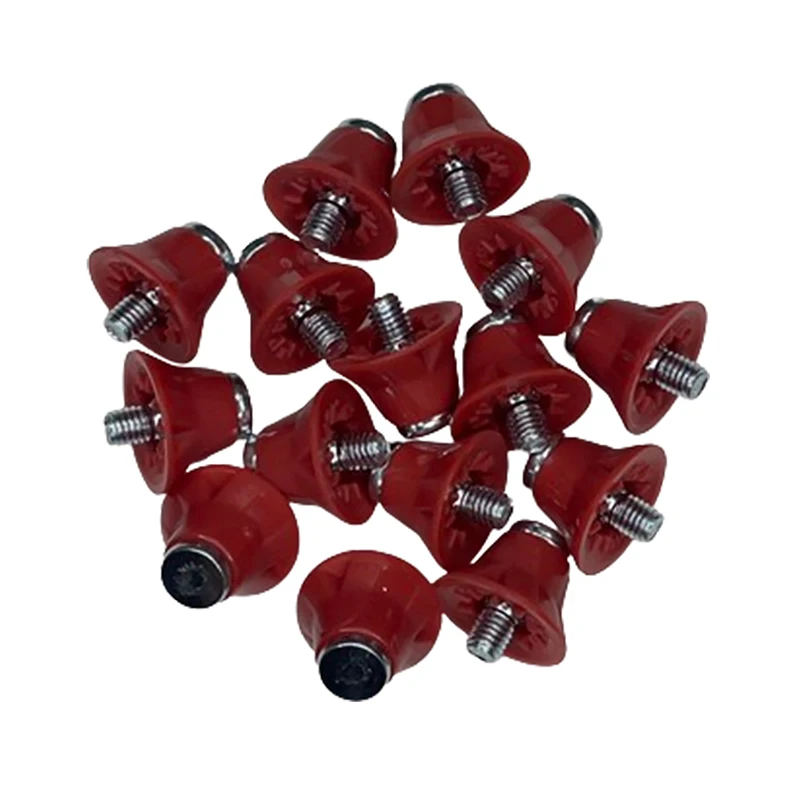 Pendientes para zapatos de fútbol, tachuelas de fútbol SG, tachuelas de Metal, reemplazan los hilos de perno de fútbol M5