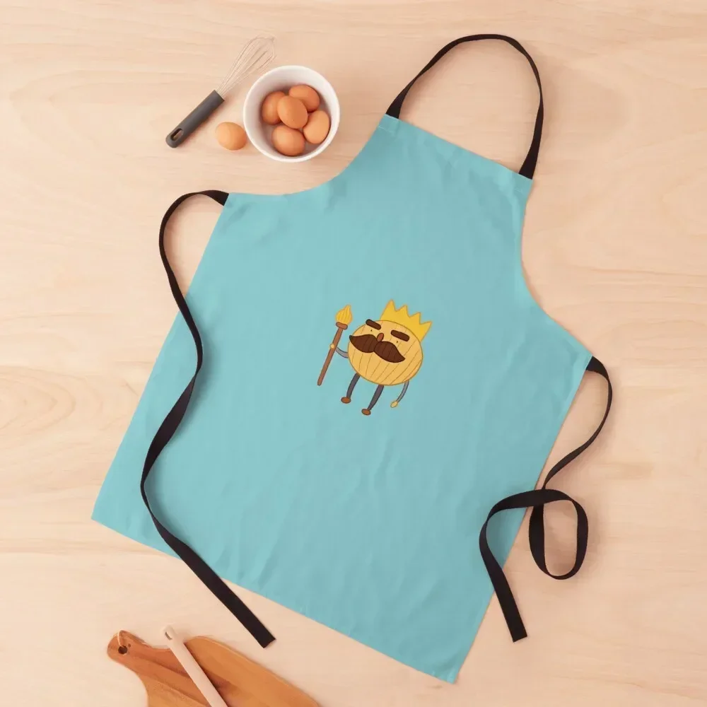 

Onion King (Overcooked) Apron painters Waterproof women Cooking Apron