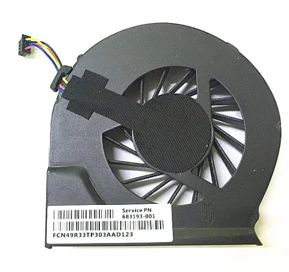 NOWY wentylator chłodzący procesor laptopa do HP Pavilion Presario G4 G6 G7 G4-2000 G6-2000 G6-2100 G7-2000 G4-2219TX 4-pinowy radiator do notebooka