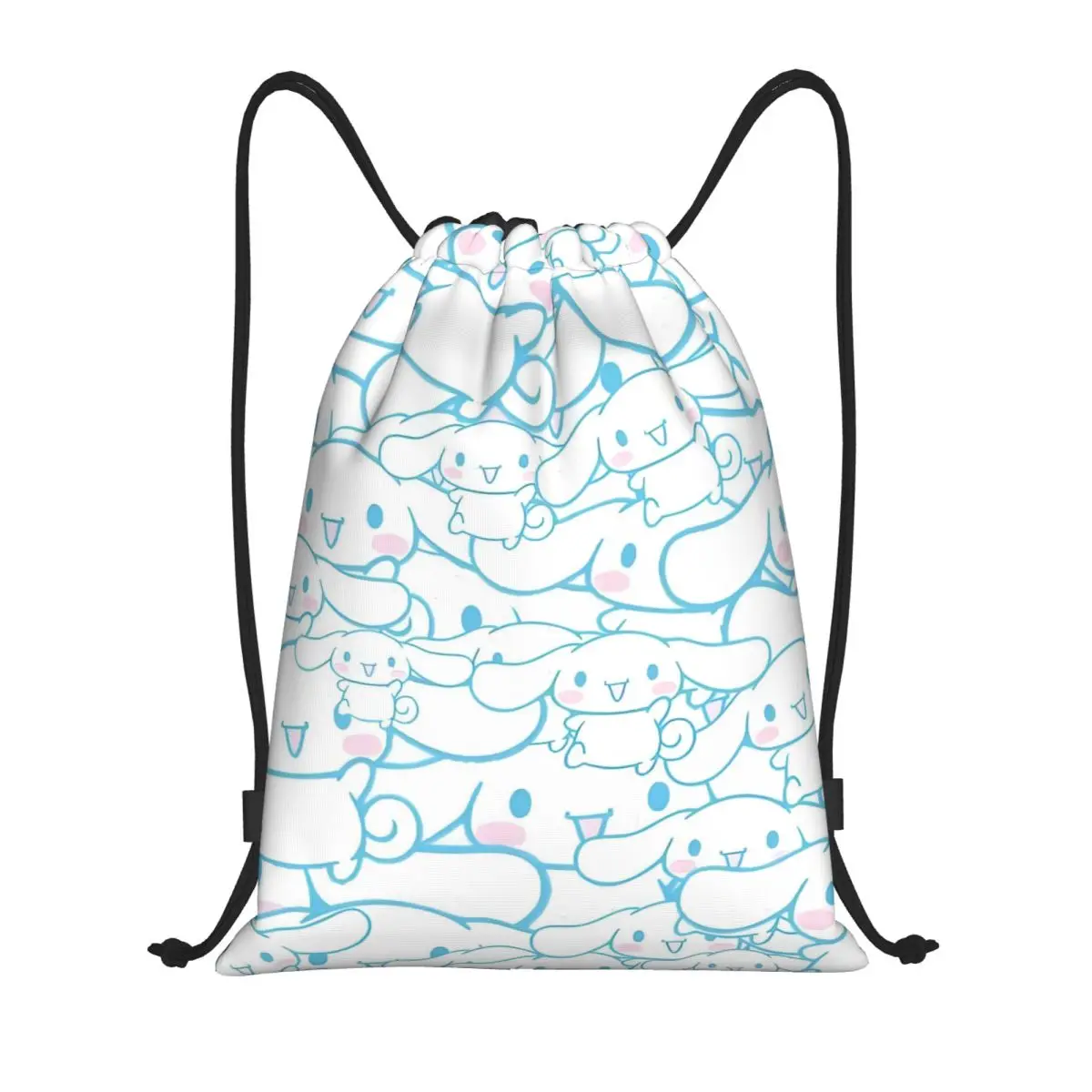 كارتون مخصص حقيبة سانريو سينامورول برباط للنساء والرجال حقيبة رياضية محمولة للصالة الرياضية حقيبة ظهر لتخزين التسوق اللطيفة #1