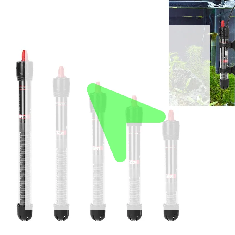 

New AC220-240V 50HZ AT700 Fish Tank Automatic Constant Temperature Heating Rod 25W 50W 100W 200W 300W Glass Heating Rod