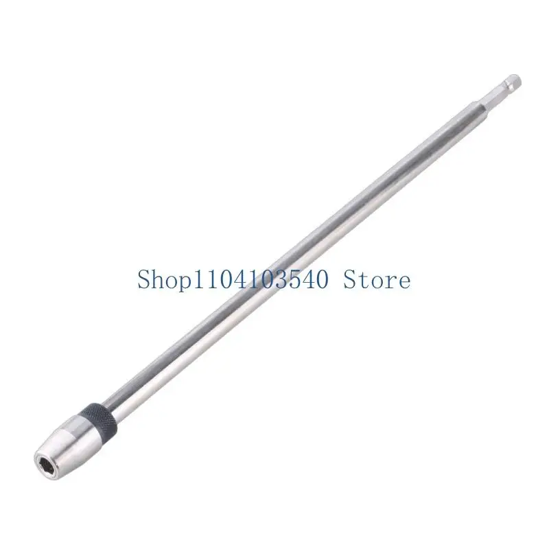 02DC Penahan Ekstensi Obeng Magnetik 300mm 1/4inch Shank Bit Adapter