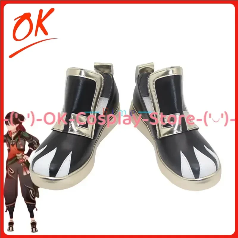 

[На заказ] Genshin Impact Gaming Косплей Обувь Аниме Игра Костюм Для Ролевых Игр Опора Хэллоуин Карнавальная Вечеринка Сапоги из искусственной кожи