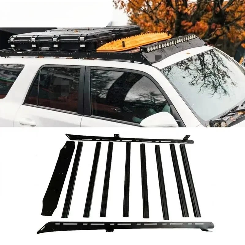 2010-2022 Aluminium 4x4 Accessories Pickup Luggage Rack Truck Roof Rack for 4runner Roof Rack