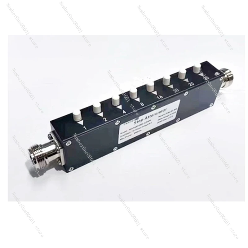 RF POWER Stepped Variable Key Button Press Step Attenuator Parts RF N-F 5W 3Ghz 90DB