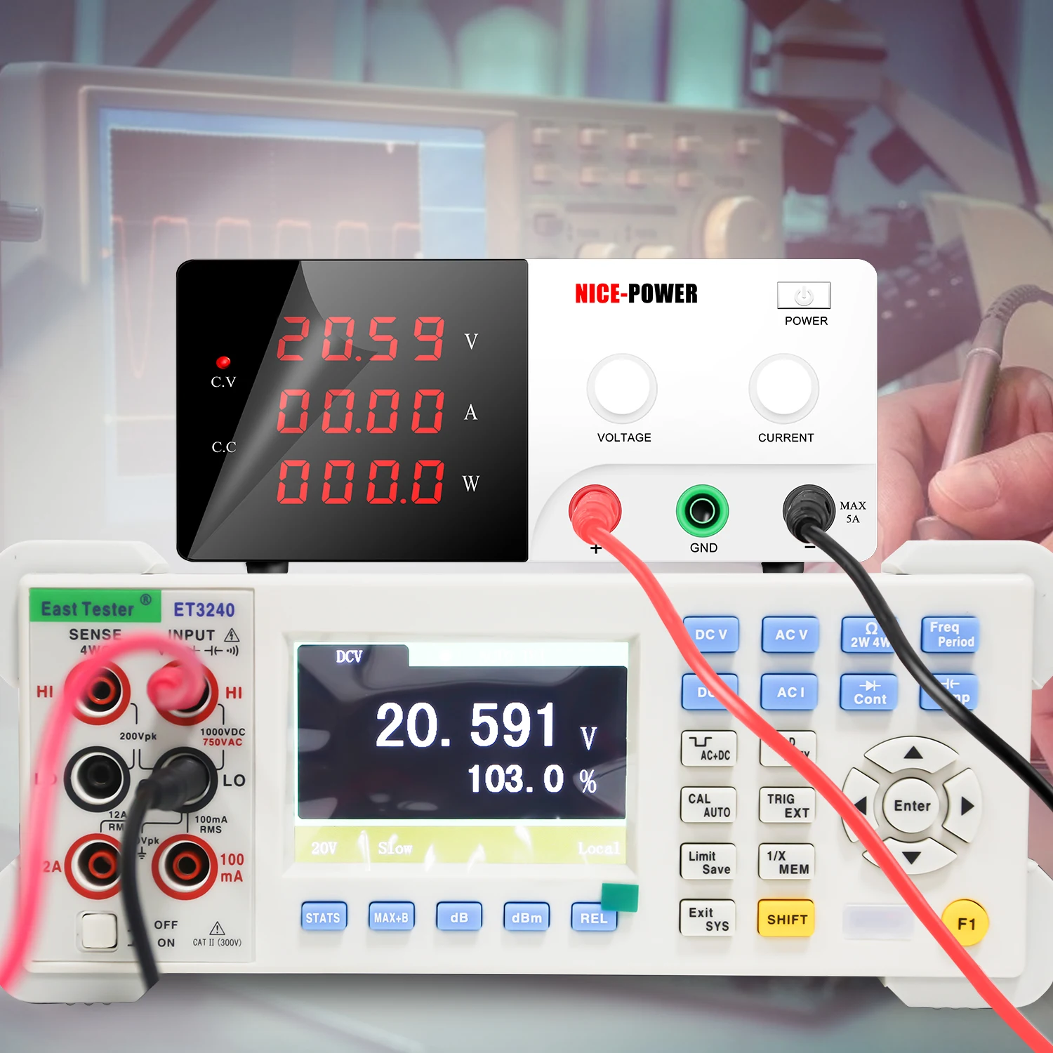 NICE-POWER 30V 30A Tezgah Güç  - High Power 60V 20A Bench Power Supply incelemesi ve fiyatı