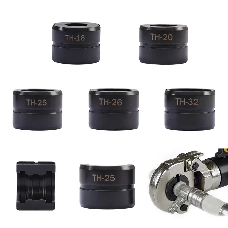 

TH16 20 26 32 Standard Pipe Pro press Dies Cordless Hydraulic Crimping Tool Moulds Pressing Pex Plastic Tubes Clamp head tools
