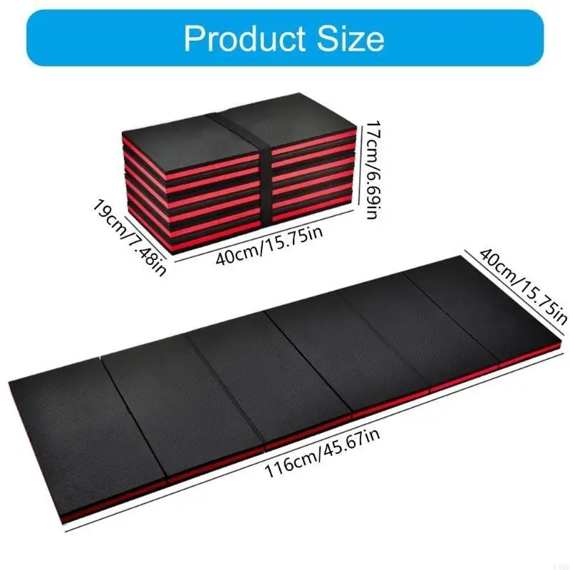 Multi functional EVA folding mat for outdoor camping, yoga, fitness, garden, car repair, kneeling mat