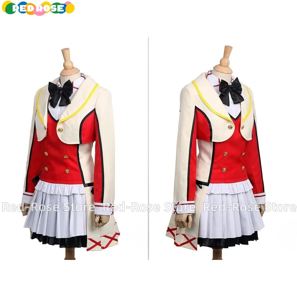 《Custom size》Anime Love Live Honoka Kosaka Cosplay Costume