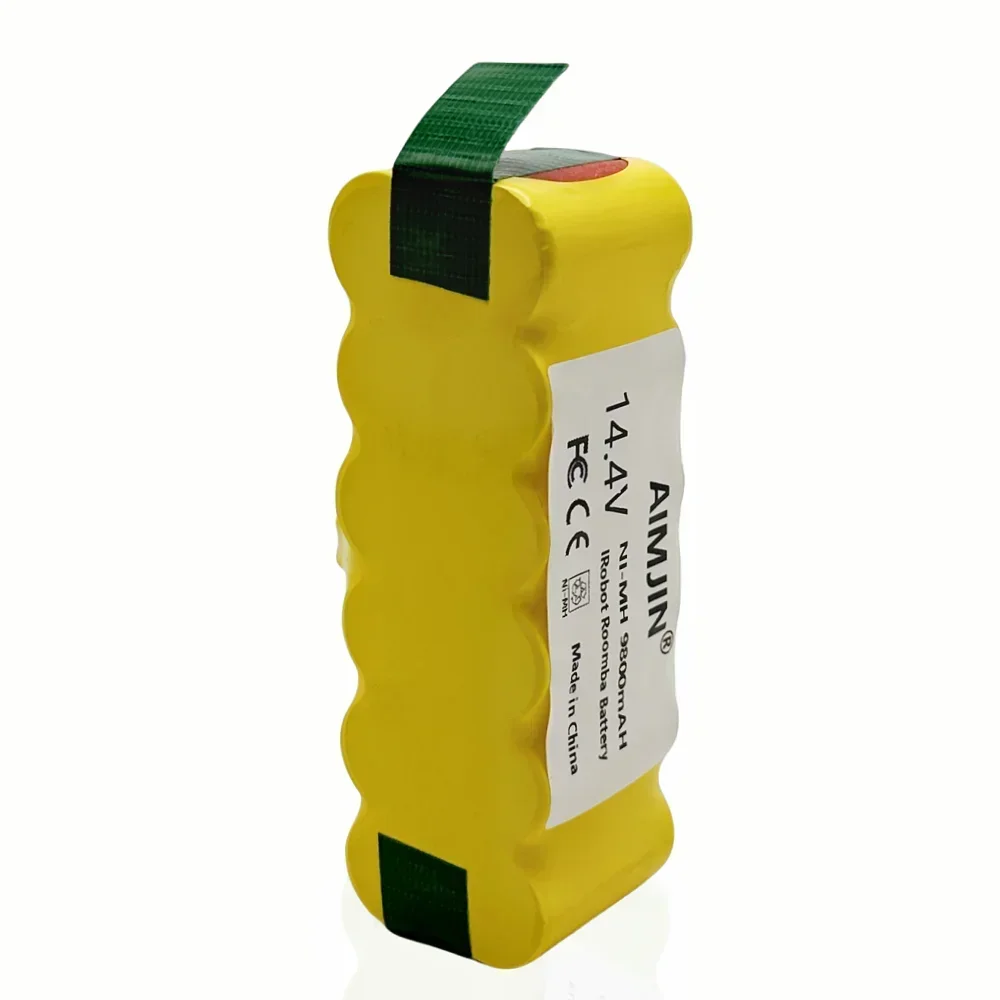 

14.4V Vacuum Cleaner Battery 9800mAh NI-MH Rechargeable Battery for IRobot Roomba 500 600 700 800 900 Series