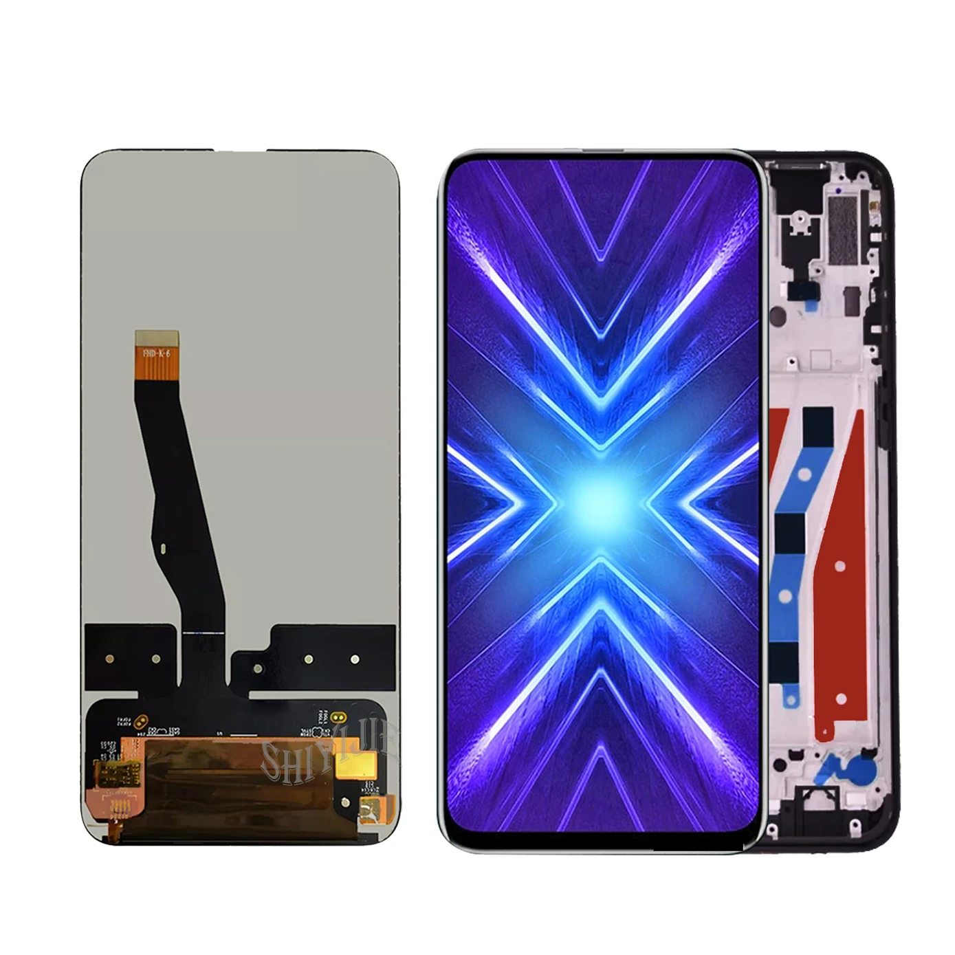 100% Tested 6.59\'\' LCD For Honor 9X 9 X premium global edition STK-LX1 STK-L22 LCD Touch Screen Display Digitizer Assembly