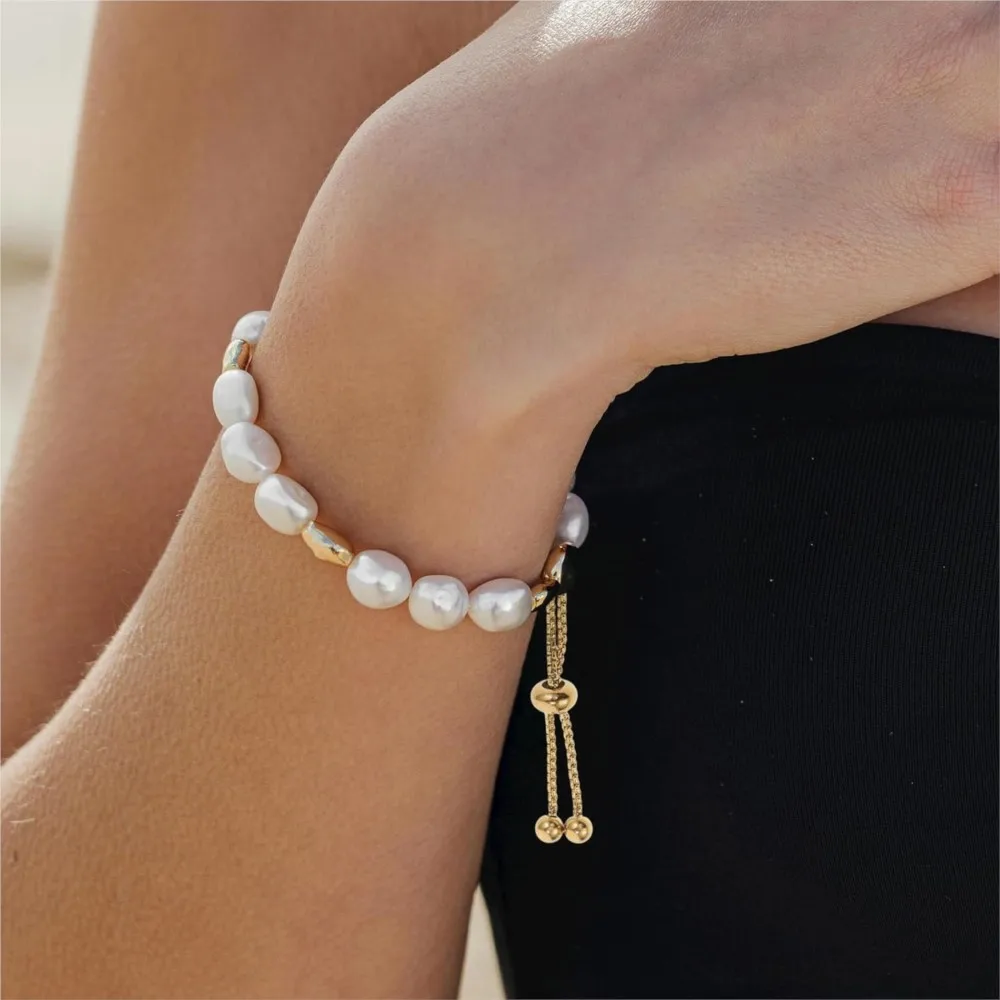 5pcs 18K Gold Brass Adjustable Slider Bracelet Chain for DIY Jewelry Making Findings Extender Chains with Rhinestones End Woman image 6