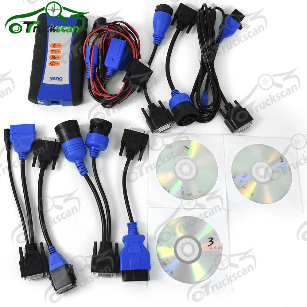 ل NEXIQ-2 USB رابط شاحنة أدوات تشخيصية 125032 USB ل الكمون الثقيلة شاحنة الماسحات الضوئية USB رابط أداة تشخيصية